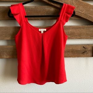 Monteau Red Blouse | Size S
